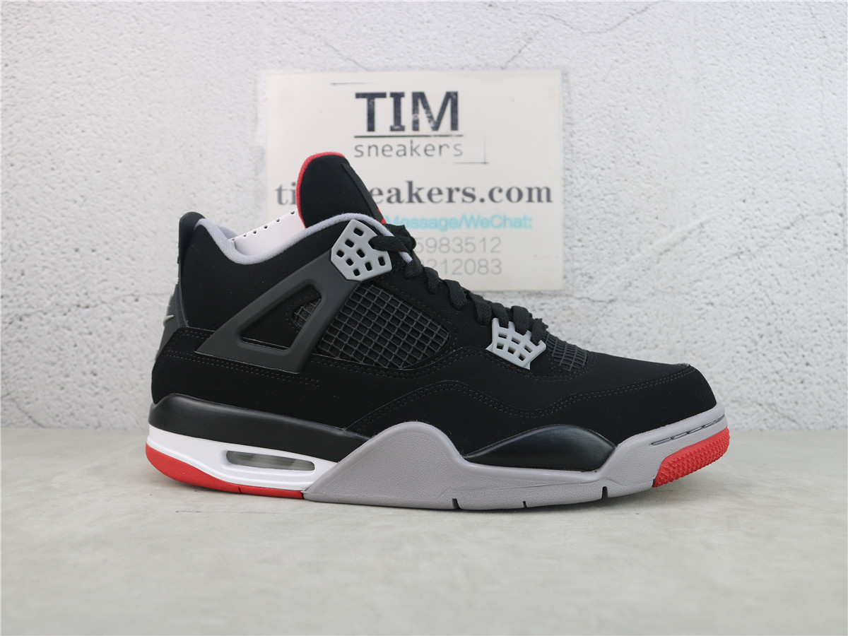 GX Batch Air Jordan 4 Retro Bred 308497-060